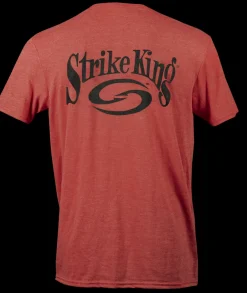 Strike King Short Sleeve Red Shirt| Apparel